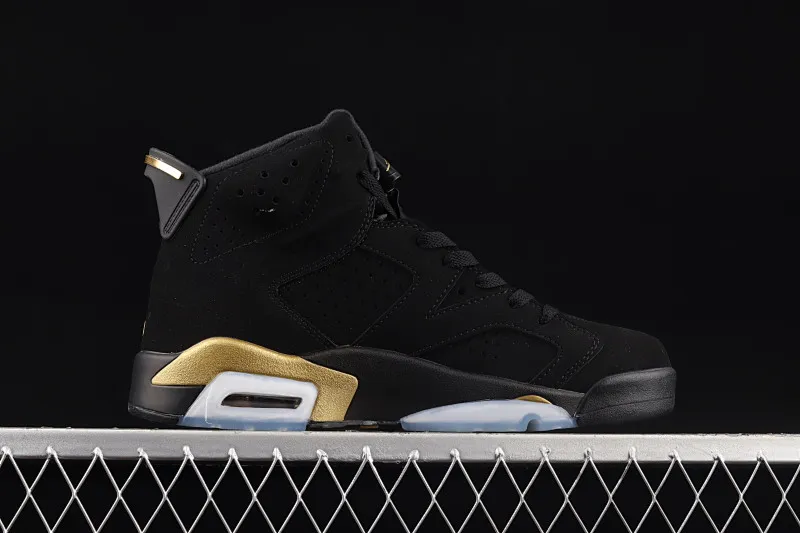 All Categories Air Jordan Jordan Series Basketball Shoes Air Jordan 6 Air Jordan 6 "DMP" AJ6 Joe 6 Black Gold Men's Cultural Basketball Shoes CT4954-007